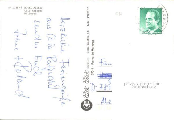 Mallorca Hotel Aguait Fliegeraufnahme CAla Ratja – Bild 2