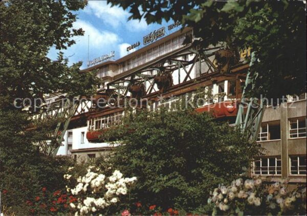 Wuppertal Schwebebahn am Doppersberg