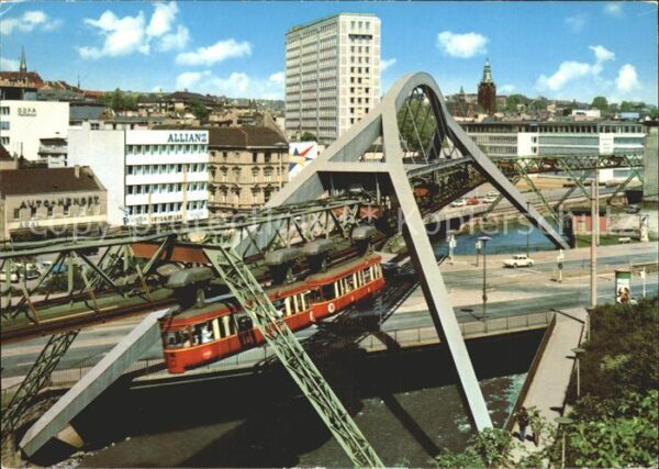 Wuppertal Schwebebahn Stadtmitte