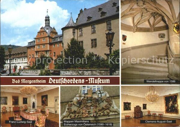 Bad Mergentheim Deutschordensmuseum Franz-Ludwig-Sall W