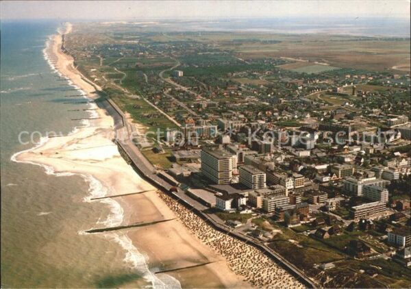 Westerland Sylt Fliegeraufnahme