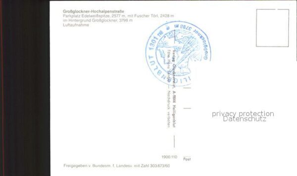 Grossglockner Hochalpenstrasse Fliegeraufnahme – Bild 2