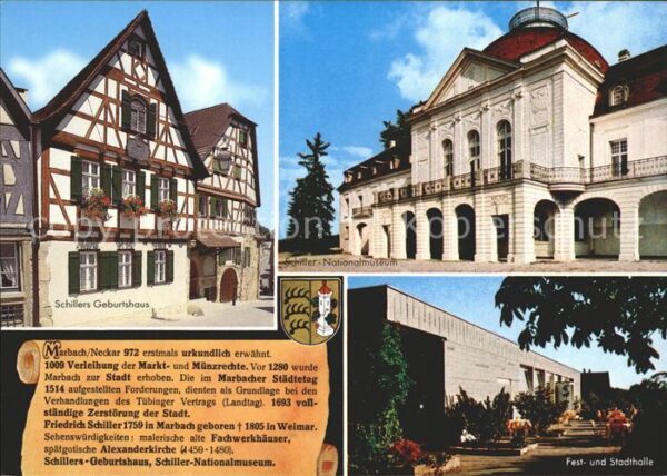 Marbach Neckar Schillers Geburtshaus