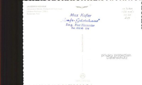 Karwendel Lauderer Hochalm Fliegeraufnahme – Bild 2