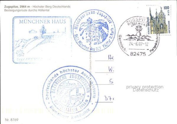Zugspitze Besteigungsroute durchs Höllental – Bild 2
