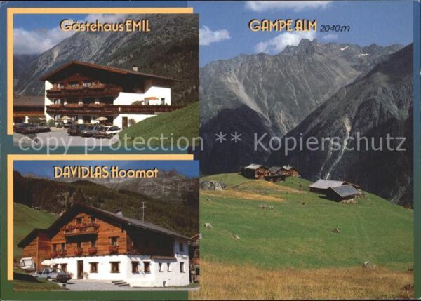 Soelden Oetztal Innerwald Gästehaus Emil Davidlas Hoama