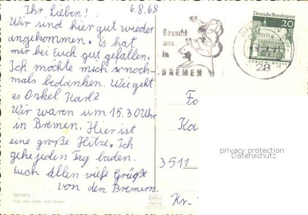 Bremen Fliegeraufnahme mit Dom – Bild 2