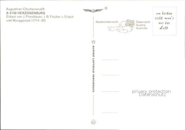 Herzogenburg Augustiner Chorherrenstift Fliegeraufna – Bild 2