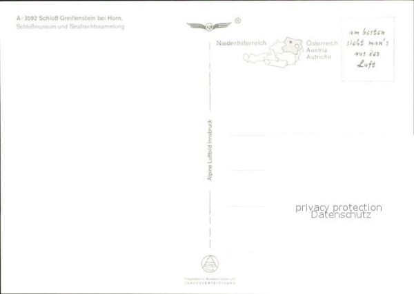 Horn Niederoesterreich Fliegeraufnahme Schloss Greillenstein – Bild 2
