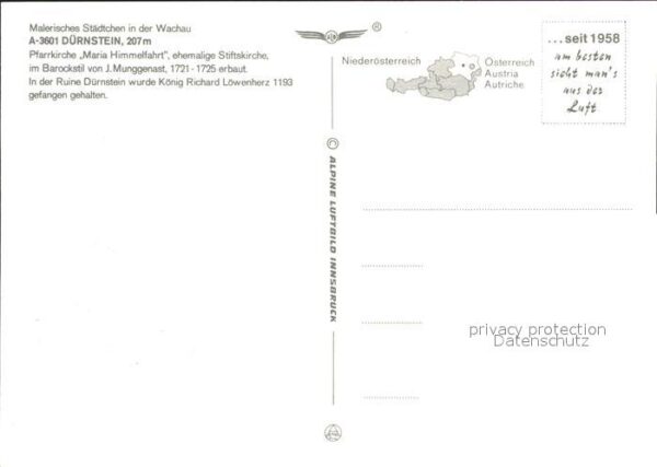 Duernstein Wachau Fliegeraufnahme – Bild 2