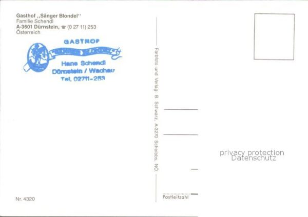 Duernstein Wachau Sänger Blondel Gasthaus – Bild 2