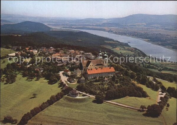 Maria Taferl Fliegeraufnahme Basilika zur Schmerzhaf