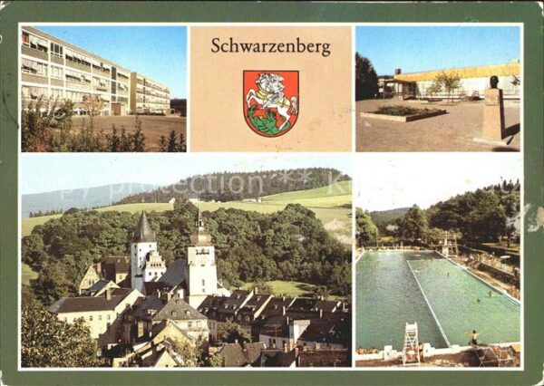 Schwarzenberg Erzgebirge Restaurant Roter Löwe Freibad