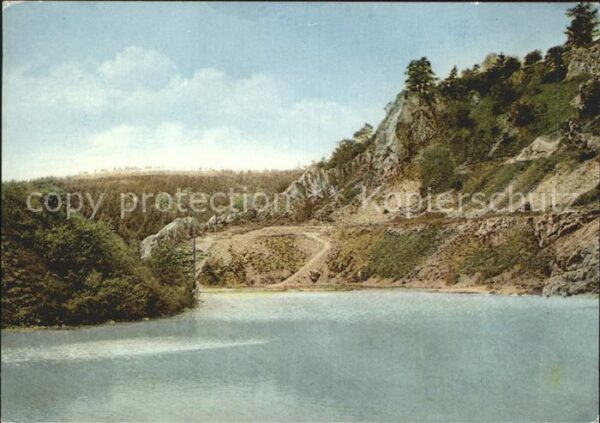 Ruebeland Harz Blauer See