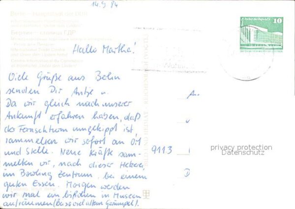 Berlin Interhotel Unter den Linden – Bild 2