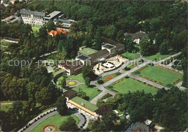 Bad Lippspringe Fliegeraufnahme Kurviertel