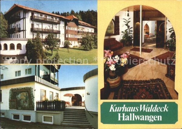 Hallwangen Kurhaus Waldeck