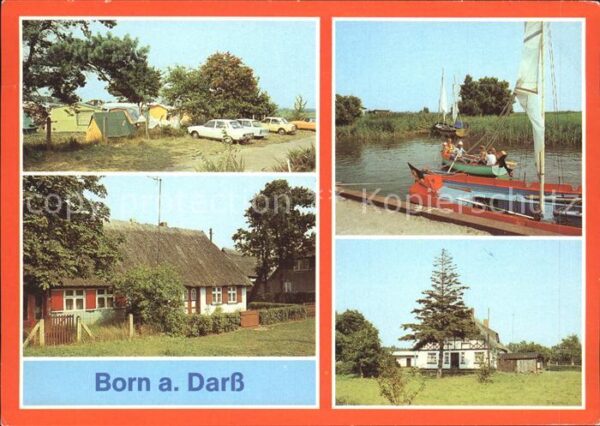 Born Darss Camping Bauernhaus Hafen