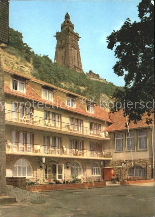 Kyffhaeuserdenkmal FDGB Erholungsheim Glück auf