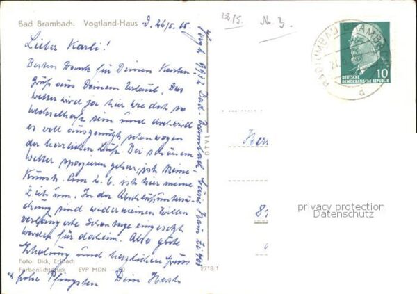 Bad Brambach Vogtlandhaus – Bild 2