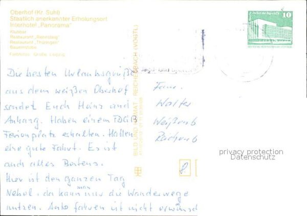 Suhl Thueringer Wald Interhotel Panorama – Bild 2