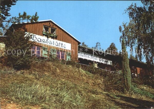 Tanneberg Triebischtal Gaststätte Tanneberg