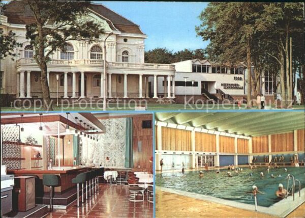 Kuehlungsborn Ostseebad Meerwasserschwimmhalle
