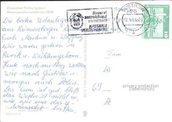 Kuehlungsborn Ostseebad Meerwasserschwimmhalle – Bild 2