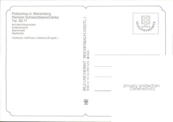 Pobershau Ferienheim Schwarzbeerschänke – Bild 2