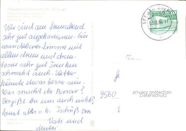 Zinnowitz Ostseebad Usedom Ferienheim Roter Oktober – Bild 2