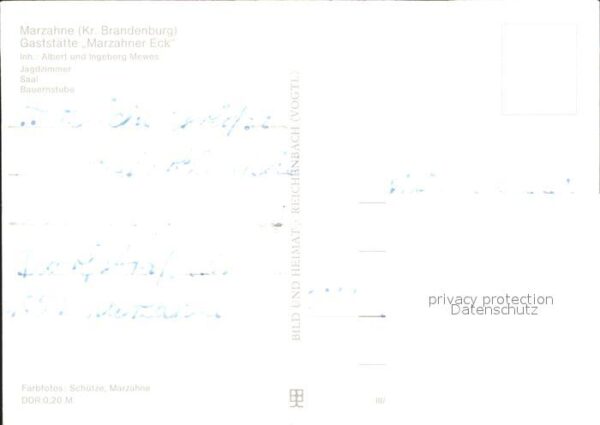 Marzahne Gaststätte Marzahner Eck – Bild 2