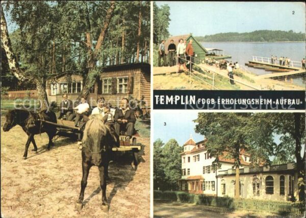 Templin Erholungsheim Aufbau