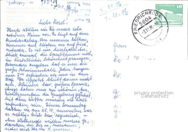 Friedrichroda Erholungsheim August Bebel – Bild 2