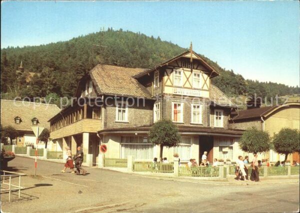 Sitzendorf Thueringen Erholungsheim Max Kirchner