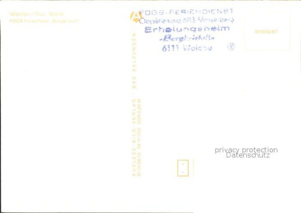 Waldau Thueringen Ferienheim Bergkristall – Bild 2