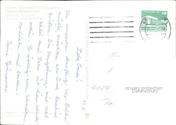 Guehlen Glienicke Gaststätte Boltenmühle – Bild 2
