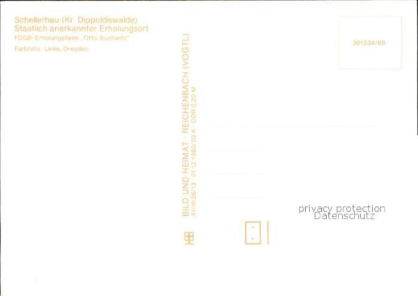 Schellerhau Erholungsheim Otto Buchwitz – Bild 2