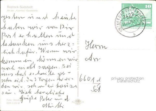 Rostock Gaststätte Kosmos – Bild 2
