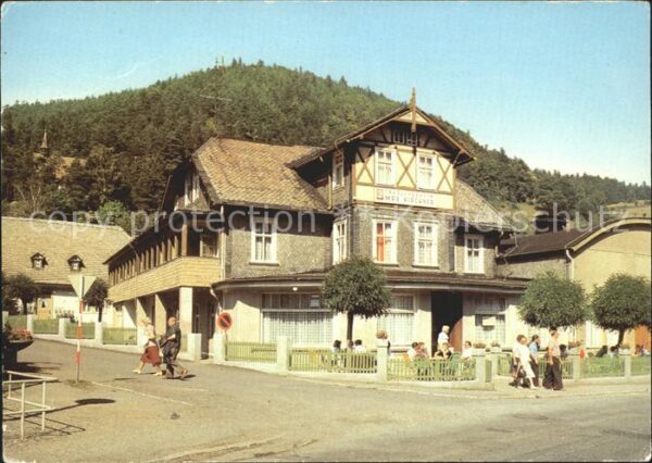 Sitzendorf Thueringen Erholungsheim Max Kirchner