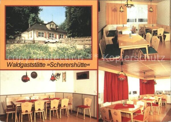 Ohrdruf Waldgaststätte Scherershütte