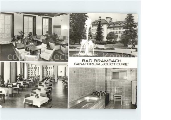 Bad Brambach Sanatorium Joliot Curie