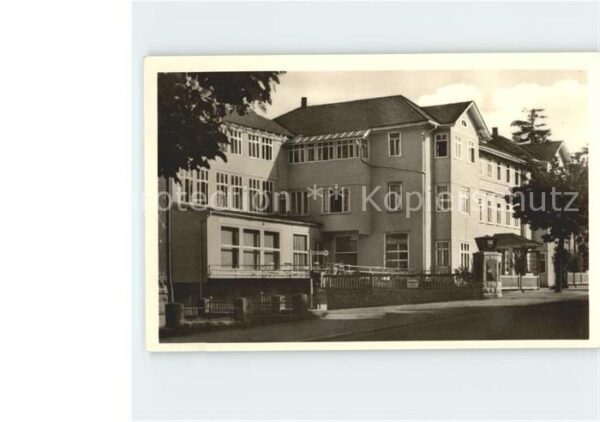Oberhof Thueringen Erholungsheim Georgiy Dimitroff