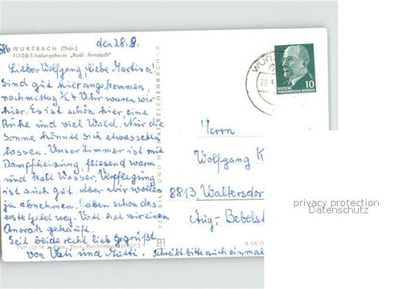 Wurzbach Erholungsheim Rudi Arnstadt – Bild 2