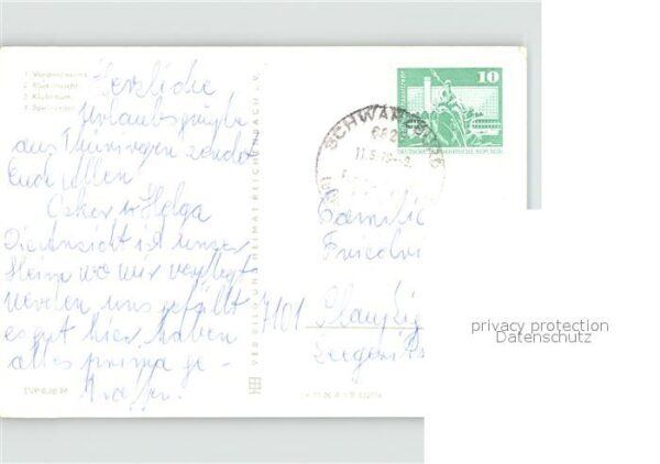 Schwarzburg Thueringer Wald Erholungsheim Johann Wolfgang von Goeth – Bild 2