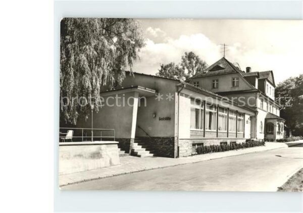 Wurzbach FDGB Erholungsheim Rudi Arnstadt