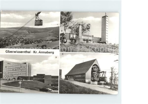 Oberwiesenthal Erzgebirge FDGB Erholungshei Bergstation
