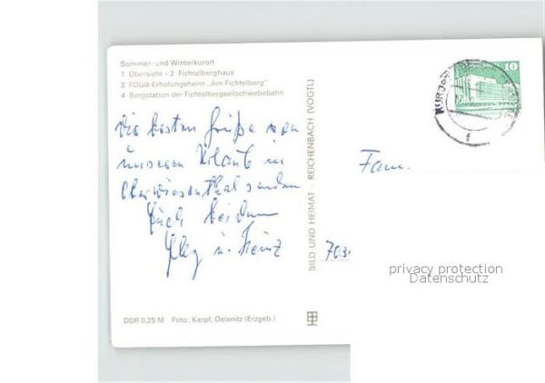 Oberwiesenthal Erzgebirge FDGB Erholungshei Bergstation – Bild 2