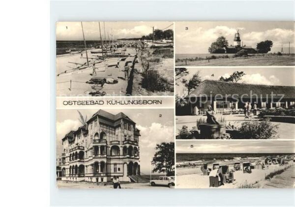 Kuehlungsborn Ostseebad Konzertgarten Leuchtturm