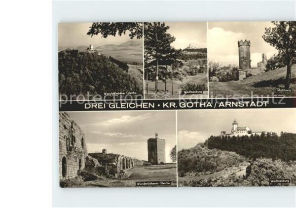Drei Gleichen Mühlburg Wachsenburg