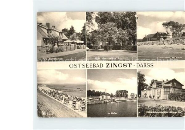 Zingst Ostseebad Hafen Dünenhaus